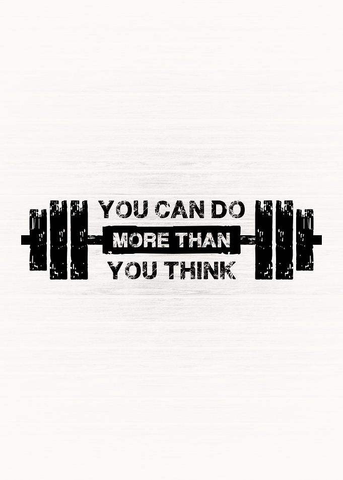 You Can Do More