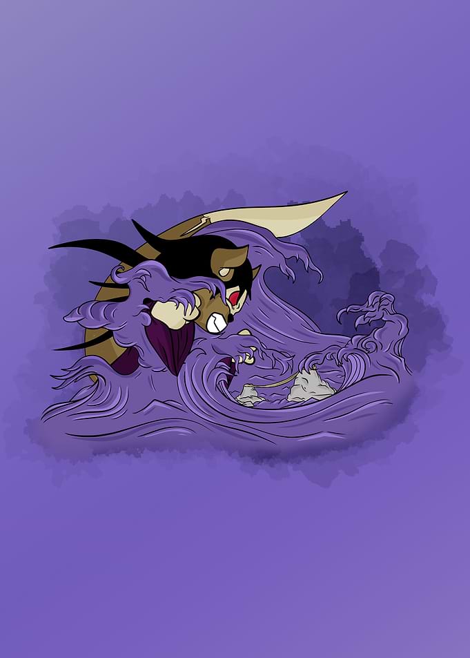 The anger of the Susanoo