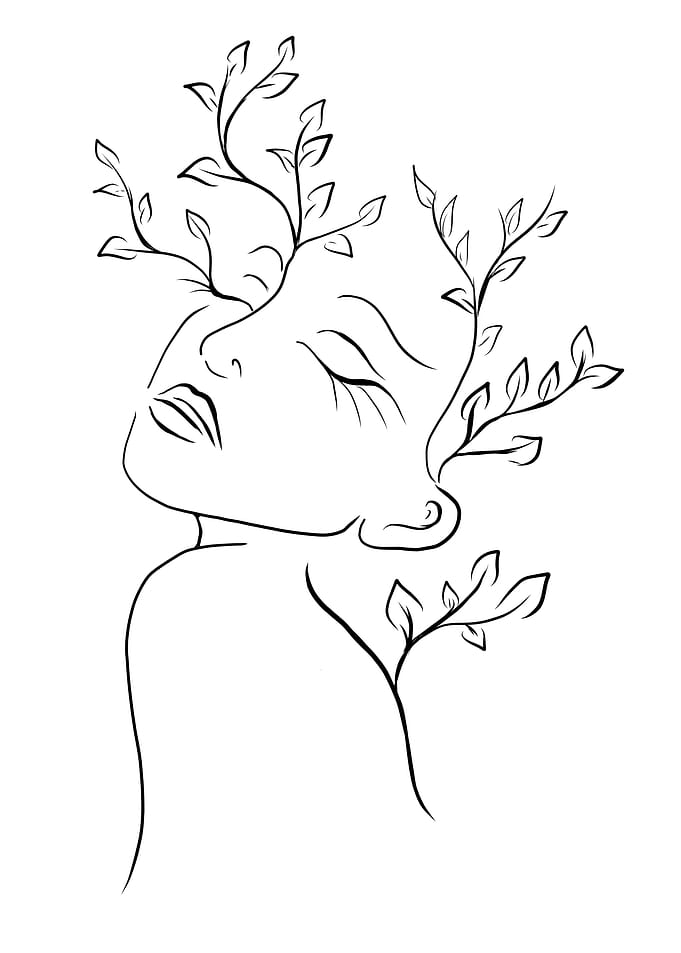 Line Art Women