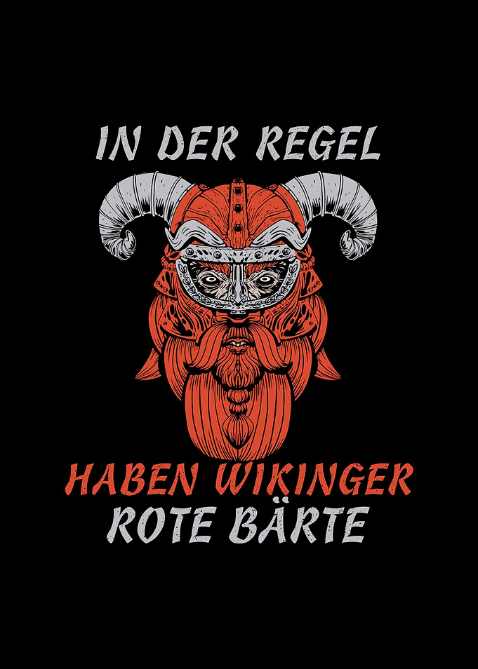 Wikinger rote Brte