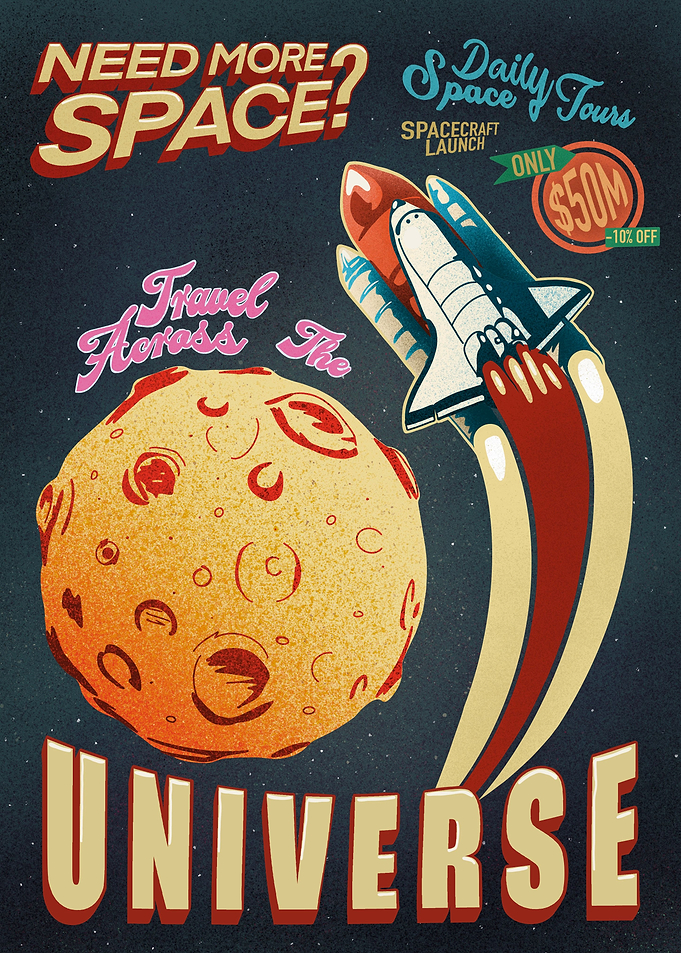 Vintage Space Shuttle