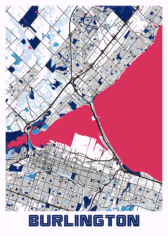 Burlington MilkTea Map