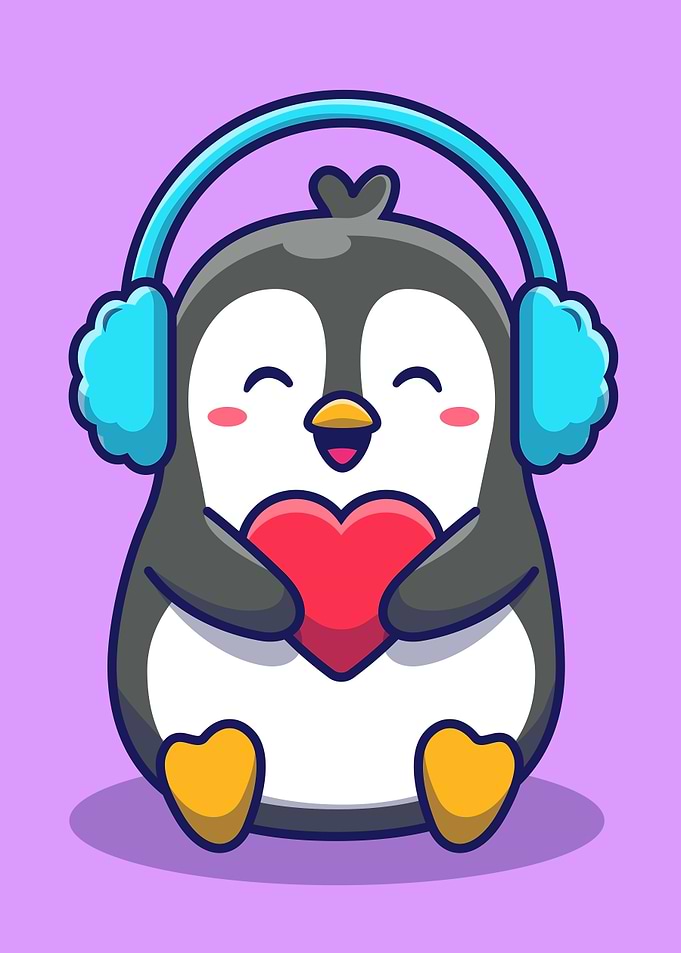 Cute penguin 5