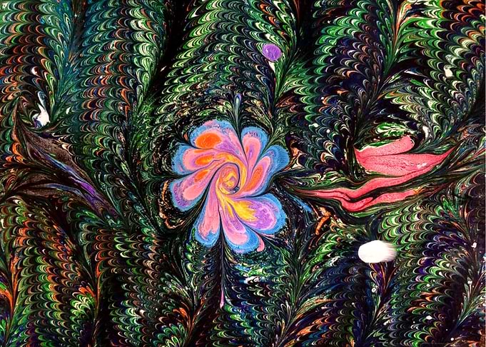Marbled Flower