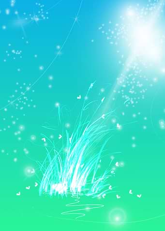 Enchanted fireflies.