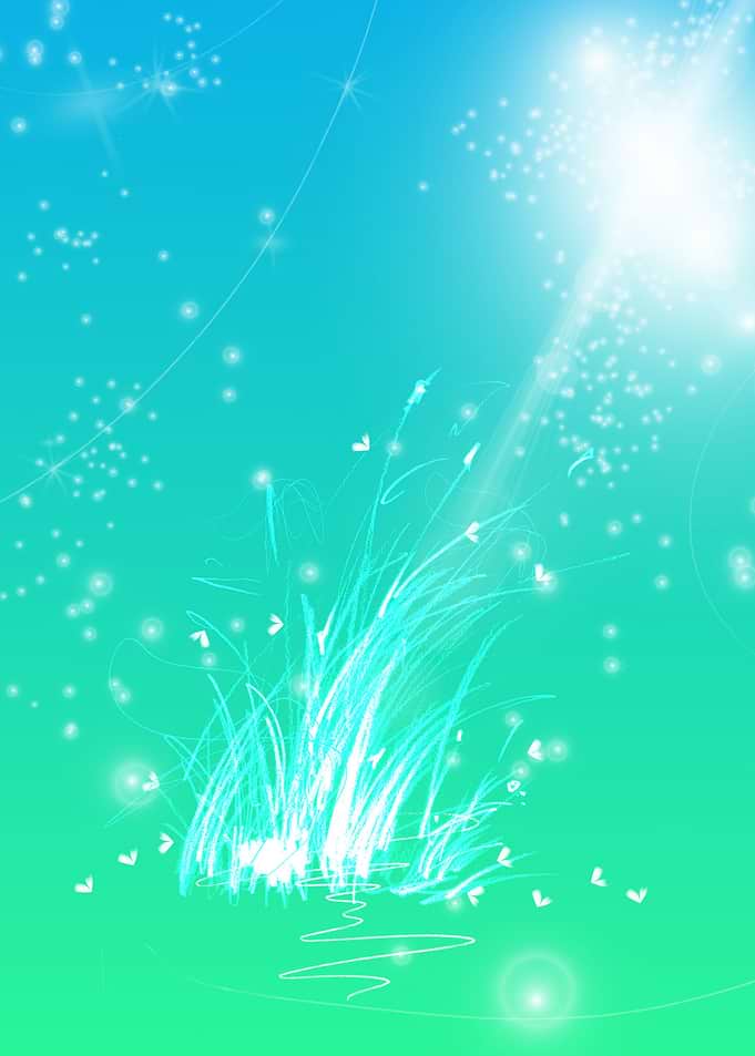 Enchanted fireflies.