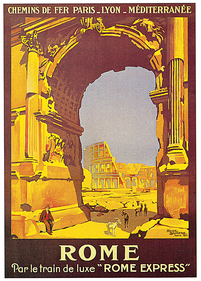 vintage travel poster