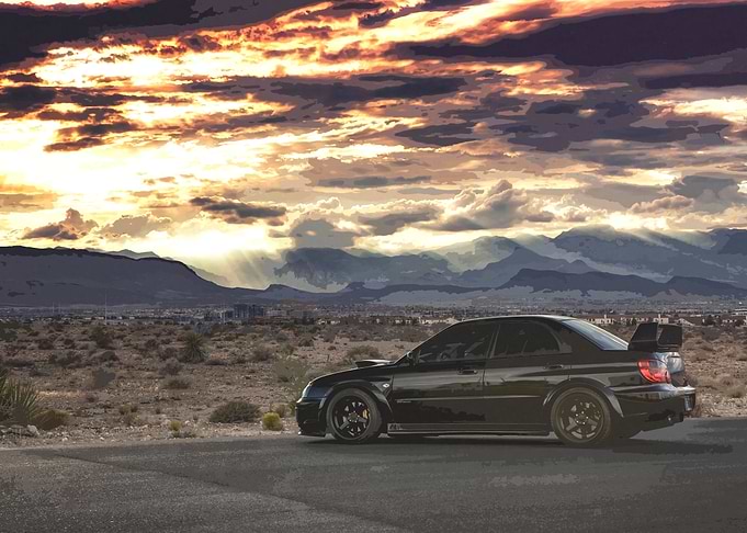 WRX Sunset