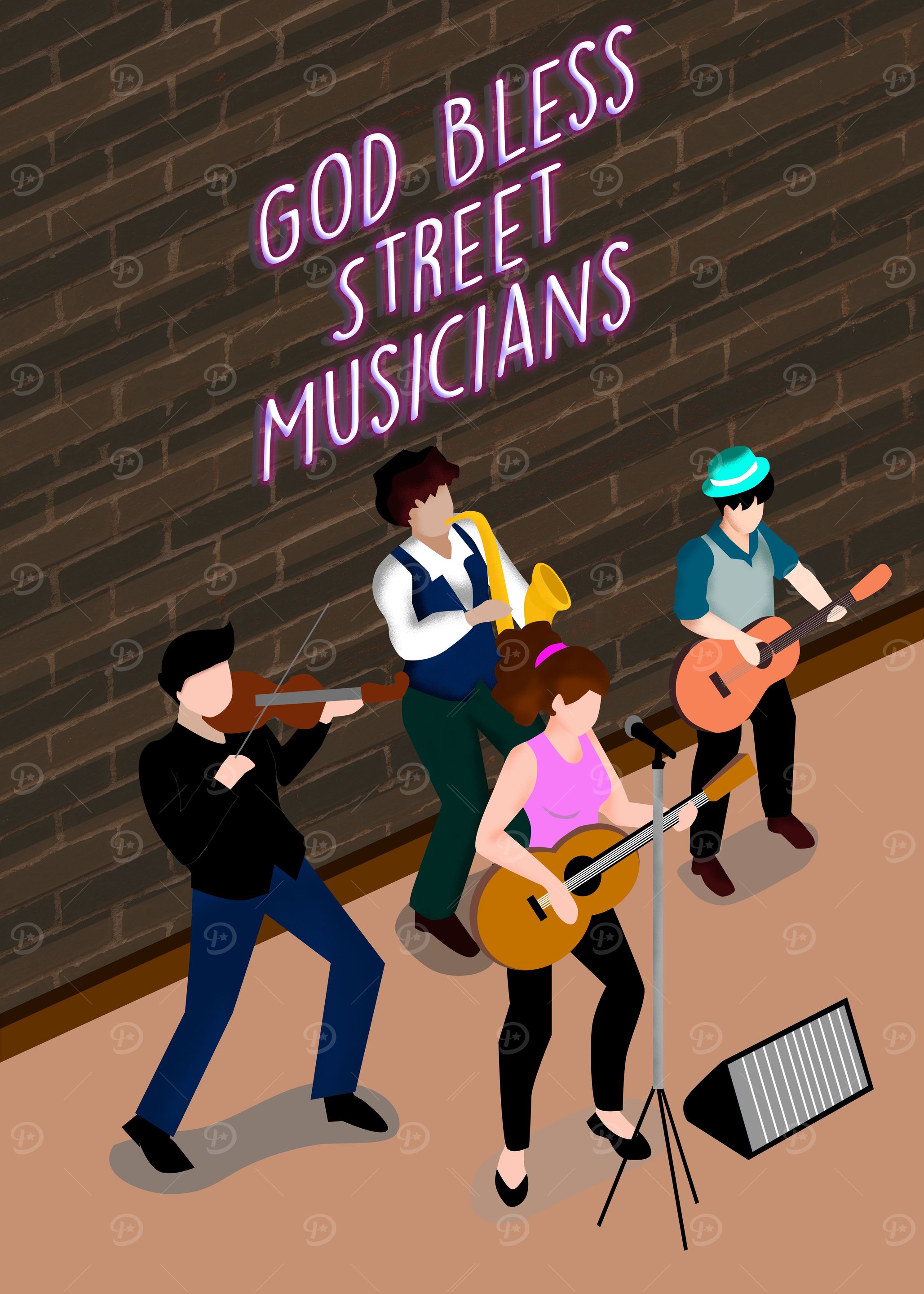 street musicians