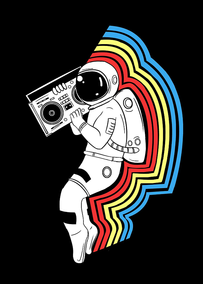 Dancing Astronaut