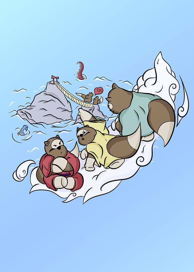 The jealousy of the Tanuki