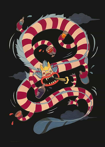 Drunk Dragon