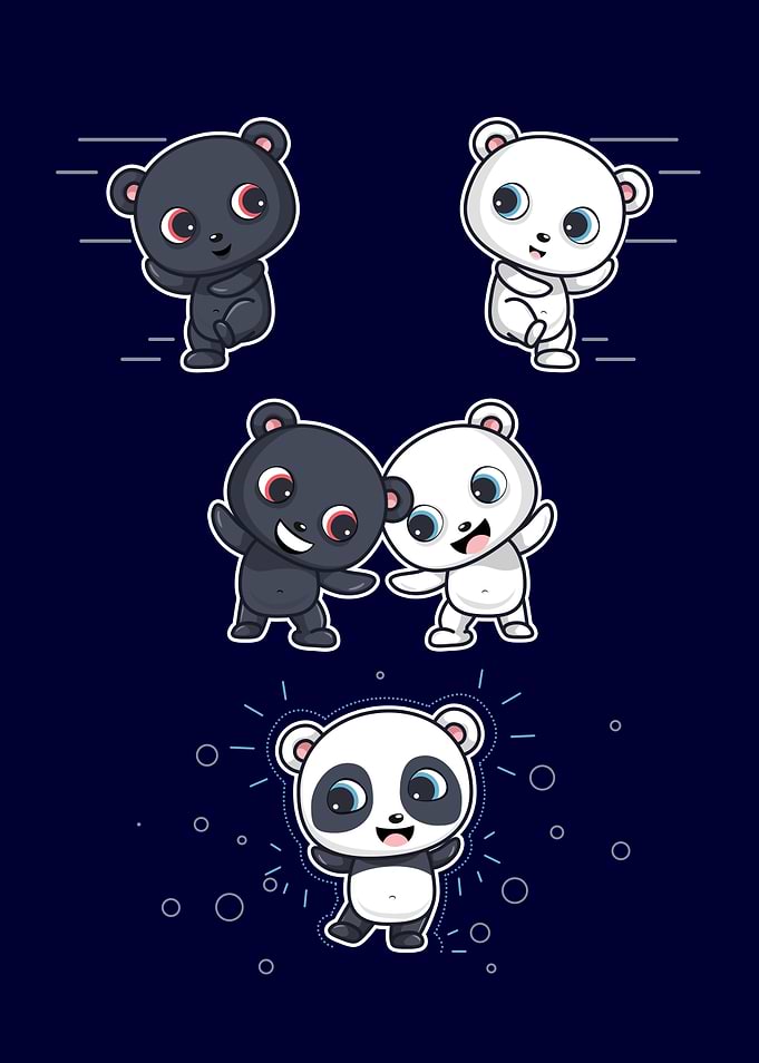 Fusion Panda Bear Funny