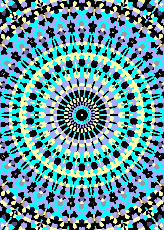 Trippy Groovy Mandala