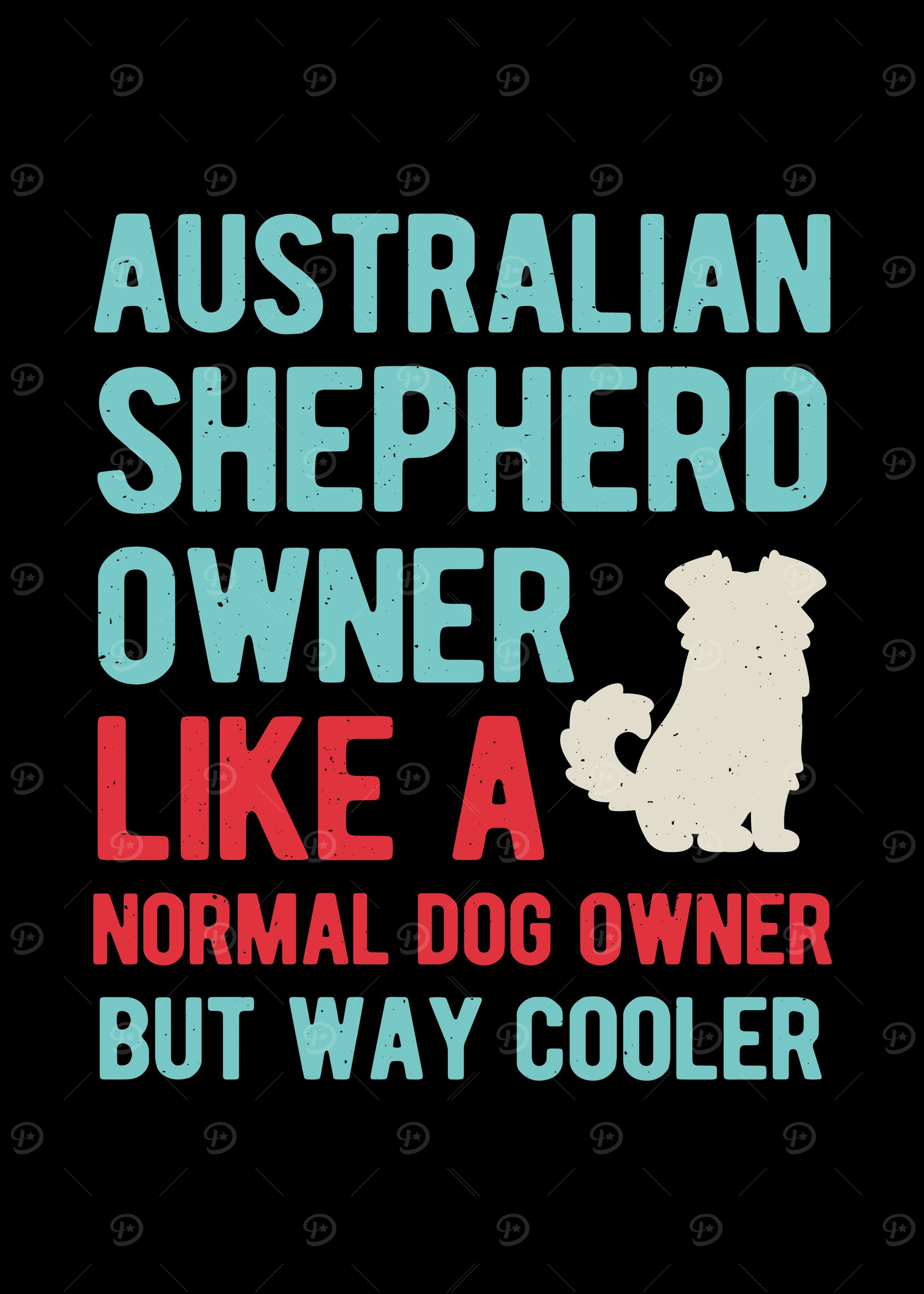 Funny Australian Shepherd