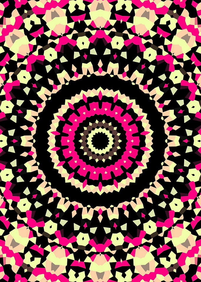 Funky Hippie Mandala