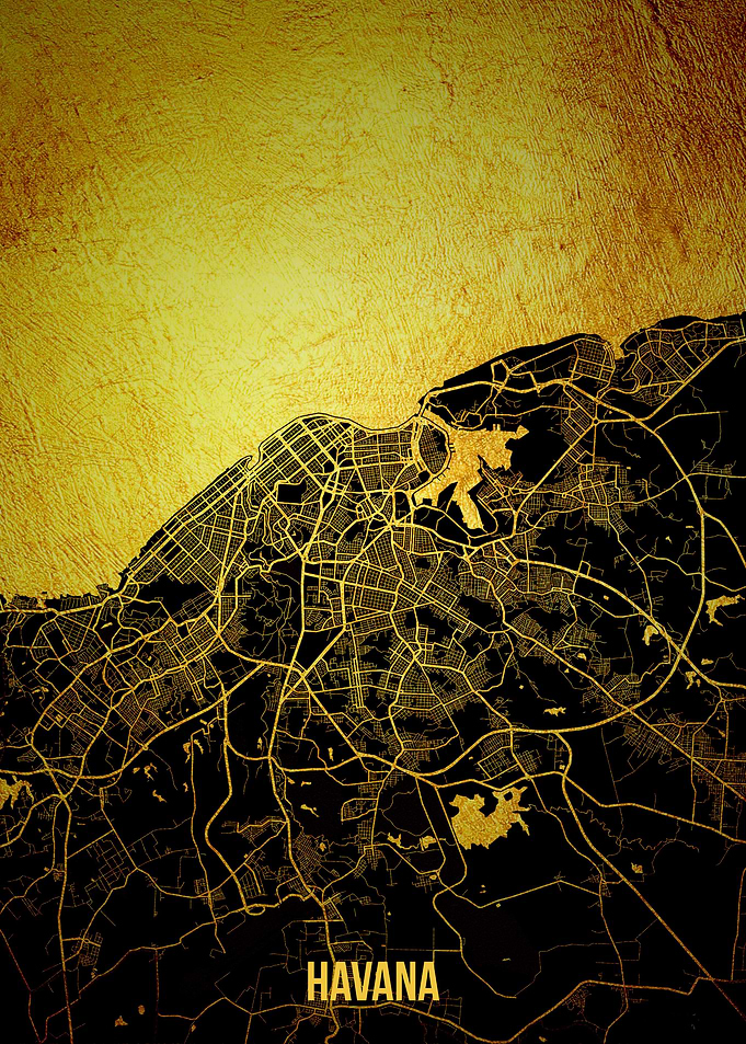 Havana gold map