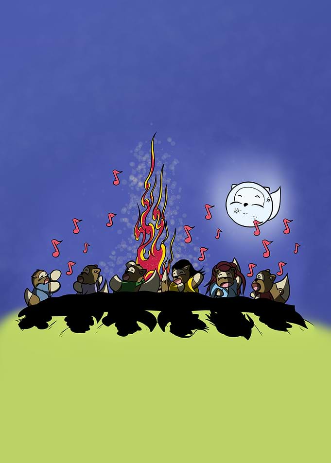 The tanuki s party