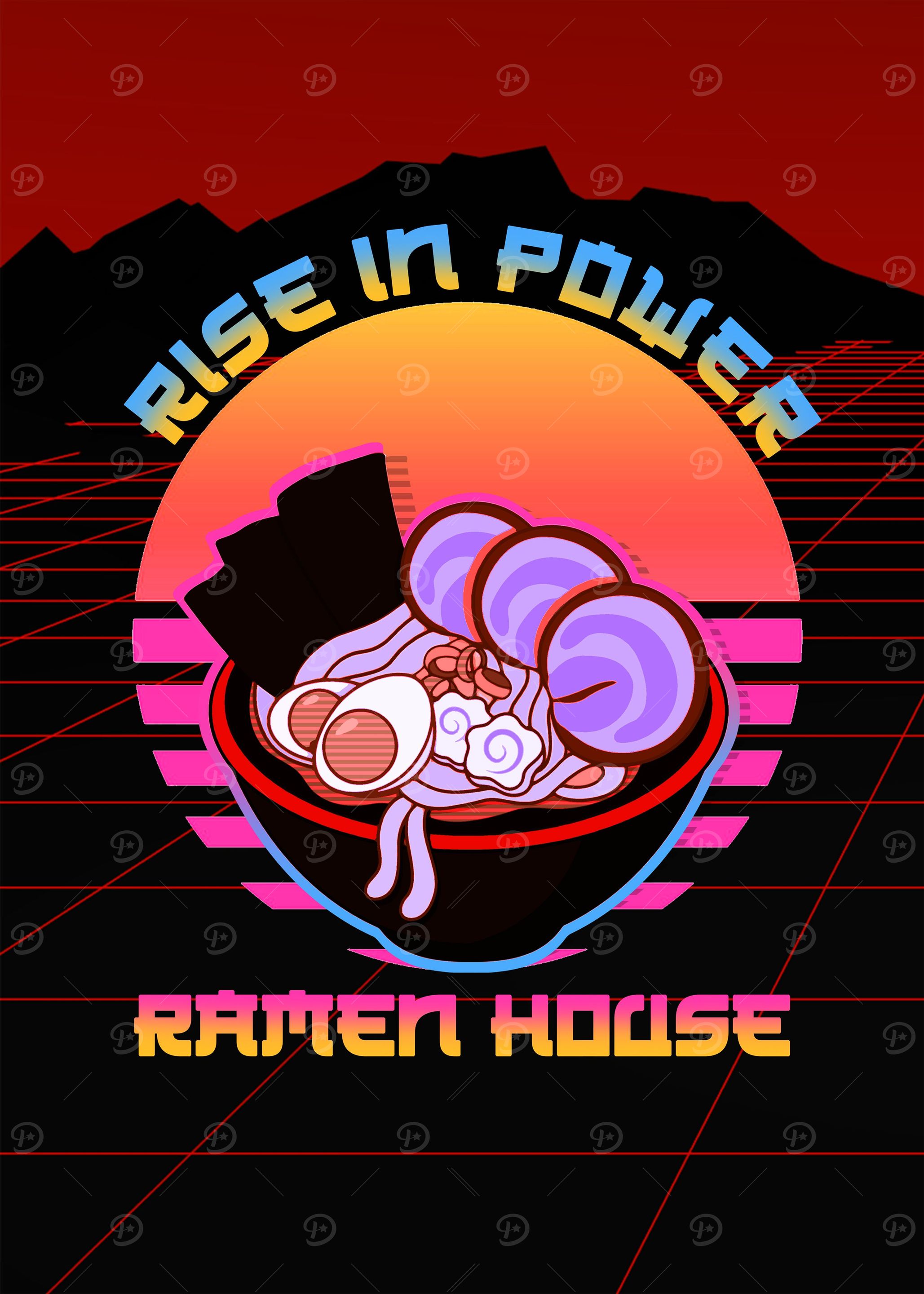 Ramen House Retro Wave