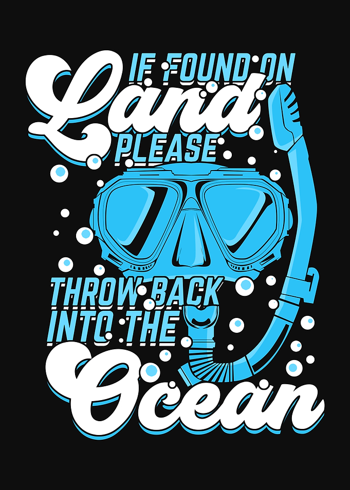 Scuba Diving Diver Design