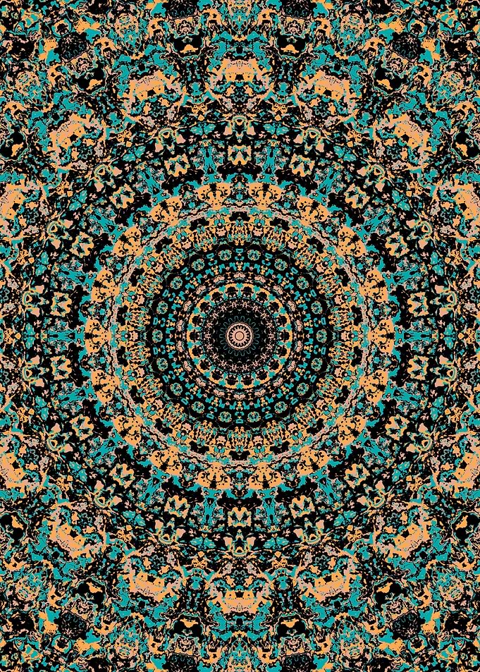 Trippy Ornate Mandala