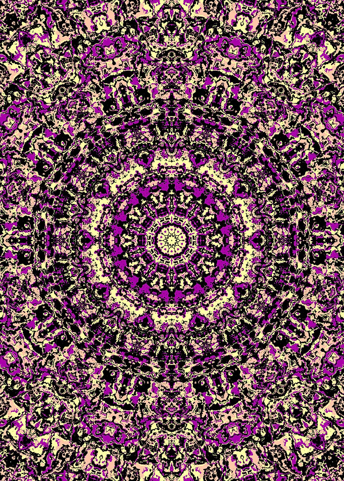 Trippy Intricate Mandala