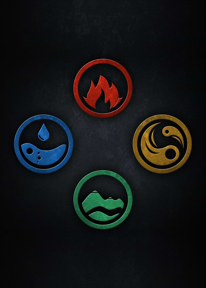 4 Elements Stone Carving