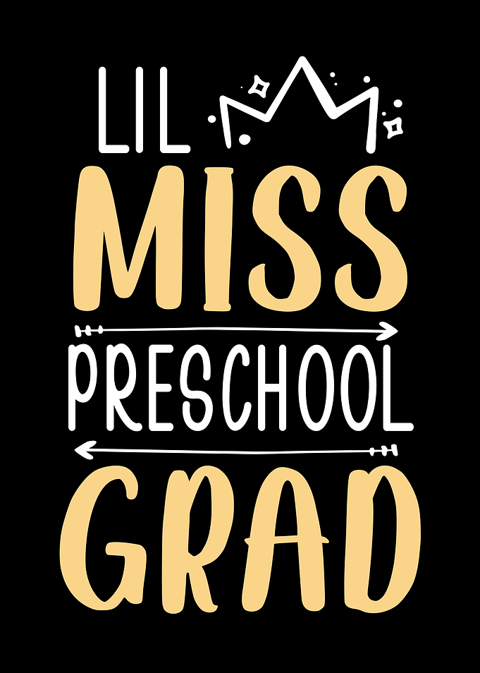 Lil Miss Preschool Grad