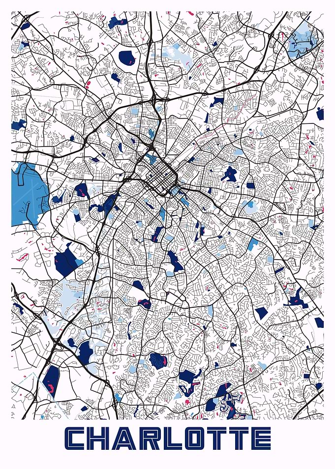 Charlotte MilkTea Map