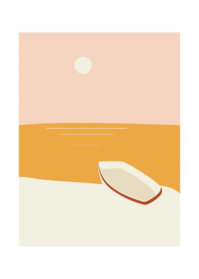Abstract Minimalist Landsc