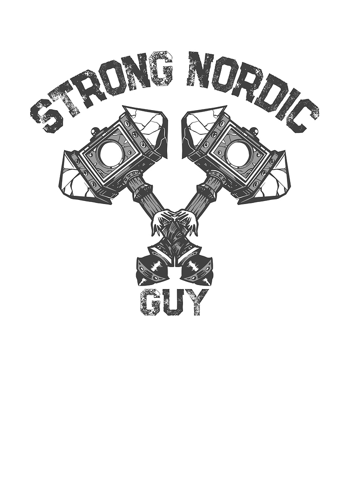 Strong nordic guy