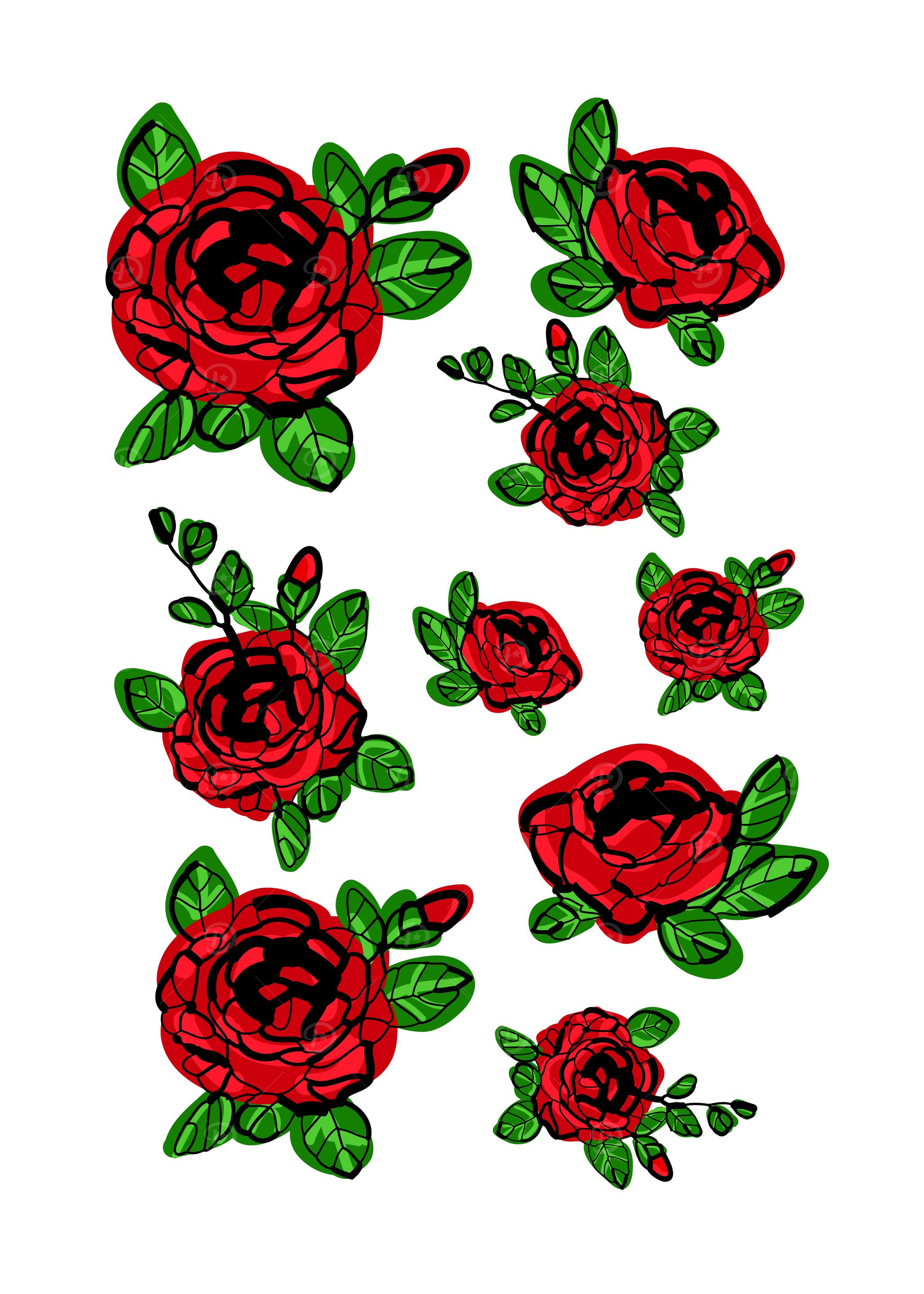 Red roses