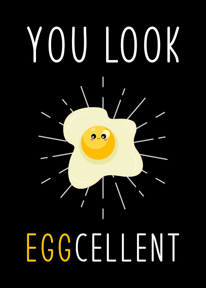 Egg Fried Eggs Pun you