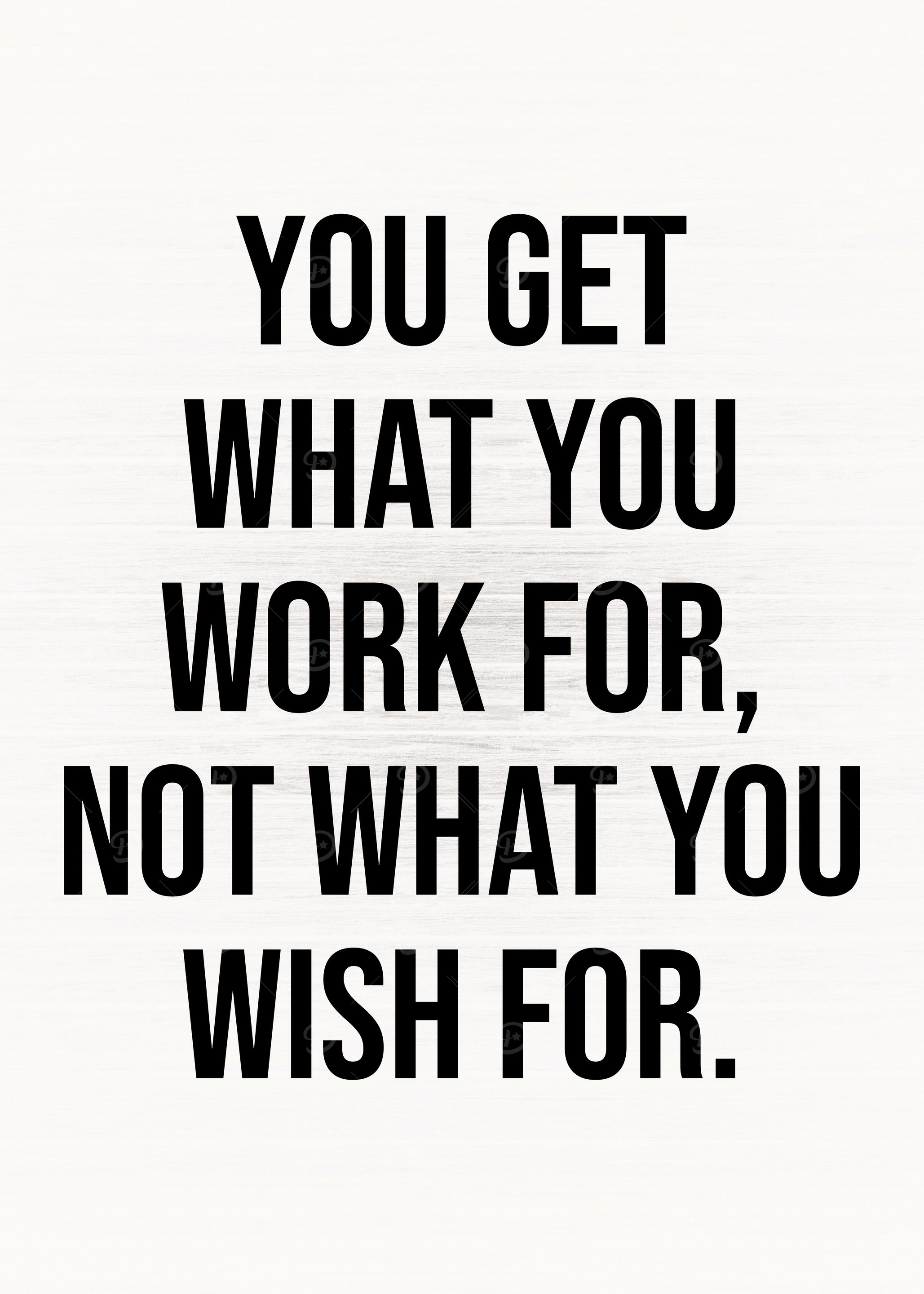 Work vs Wish