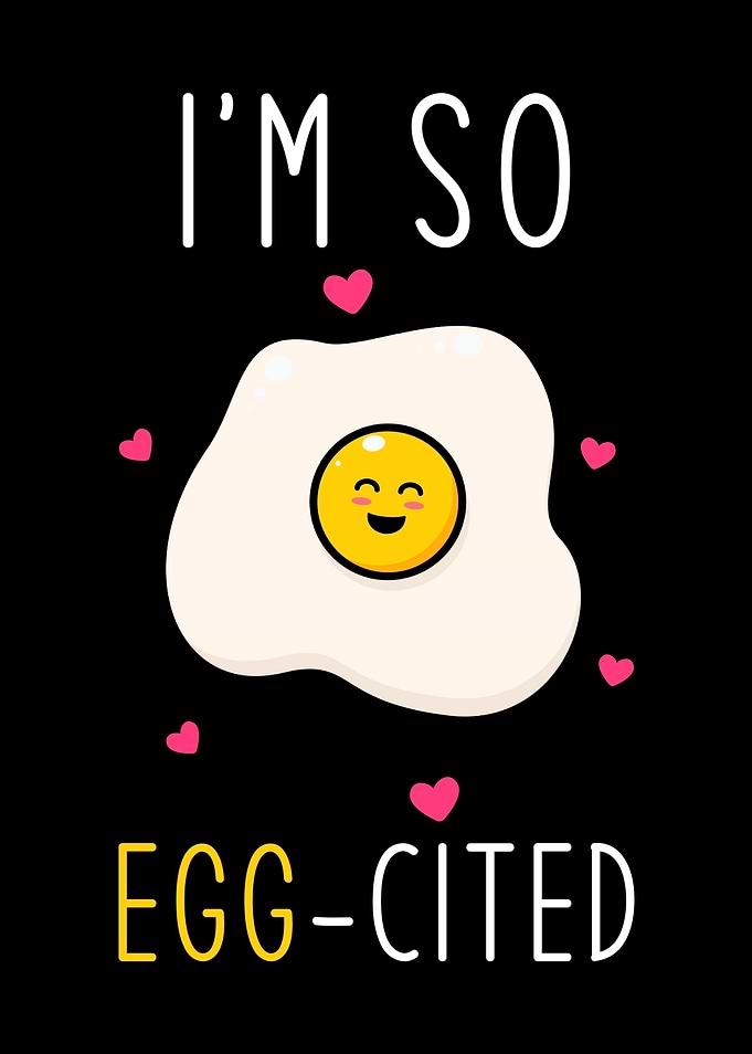 Egg Fried Eggs Pun