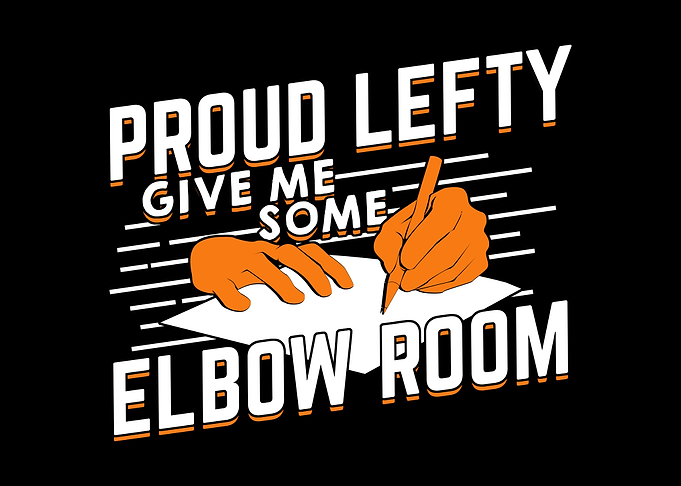 Funny Left Handed Design