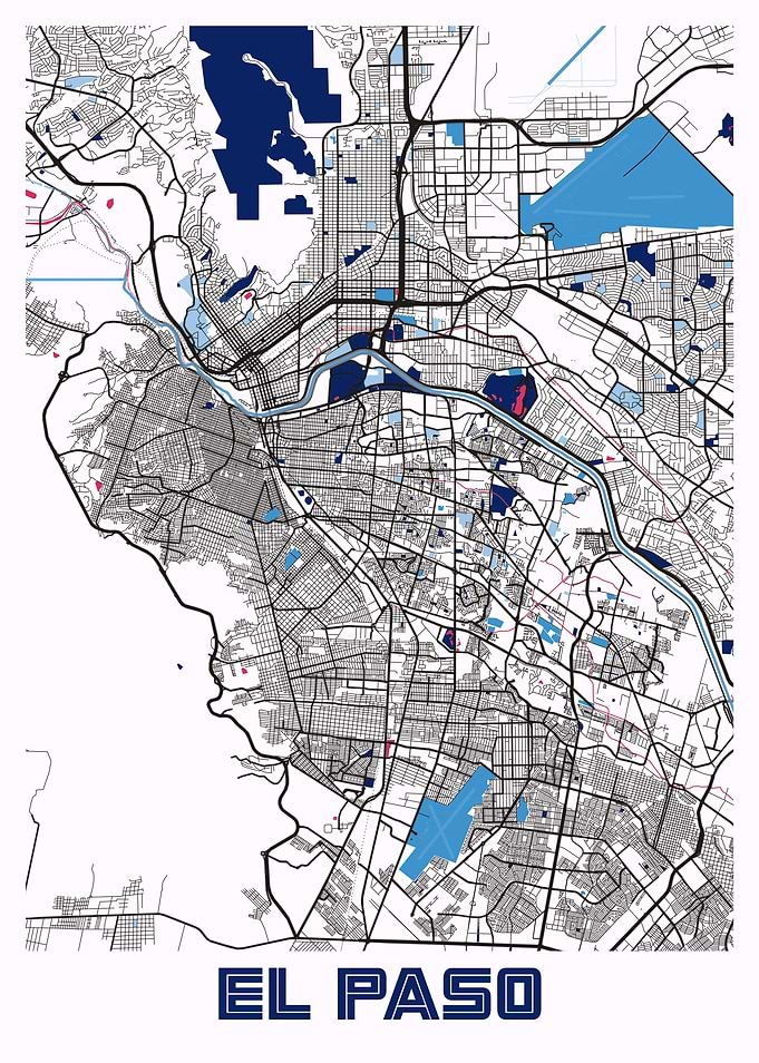 El Paso MilkTea Map