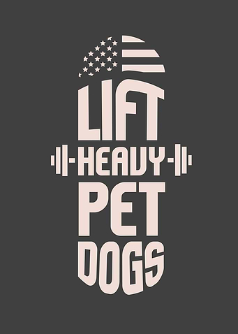 Lift Heavy Pet Dogs Gym