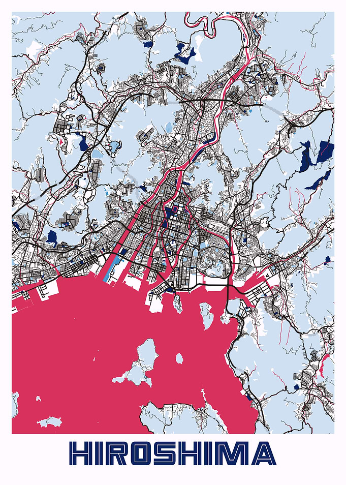 Hiroshima MilkTea Map