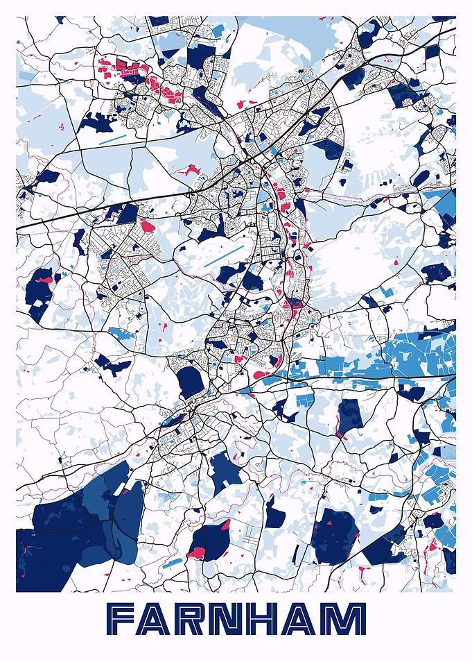 Farnham MilkTea Map