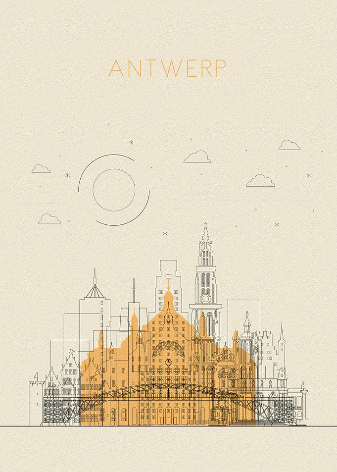 Antwerp Skyline