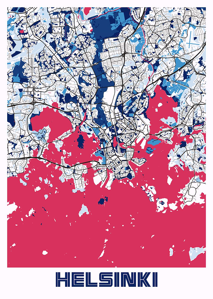 Helsinki MilkTea Map