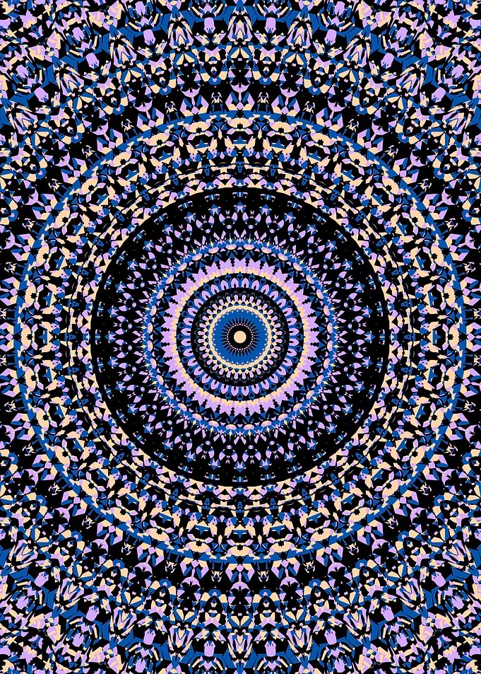 Groovy Hippie Mandala