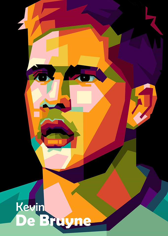 Popart Kevin de Bruyne