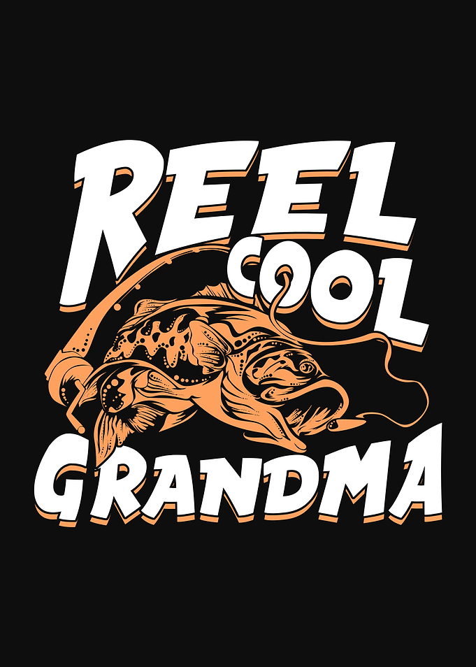 Fishing Grandma Design