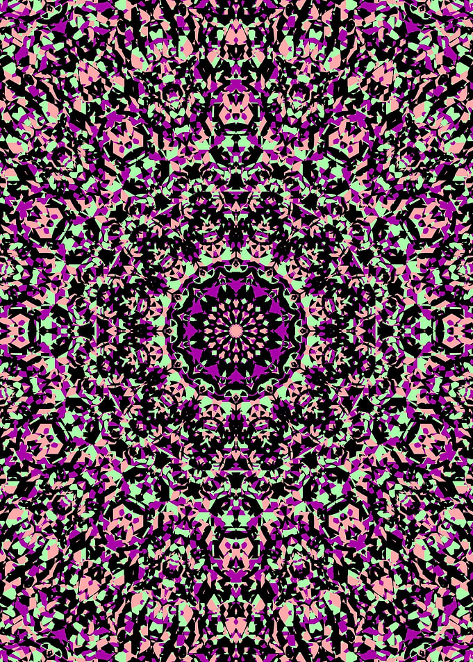 Trippy Hippie Mandala