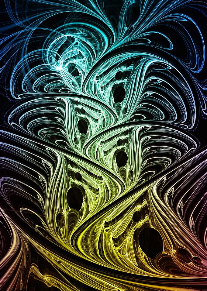 Sci Fi Fractal Plant