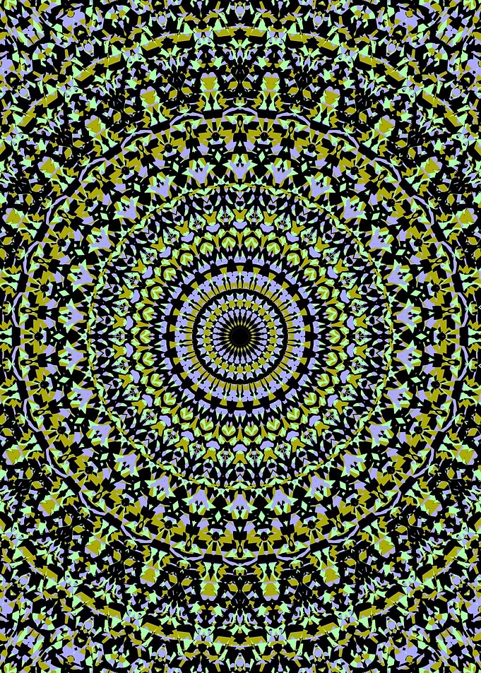 Ornate Hippie Mandala