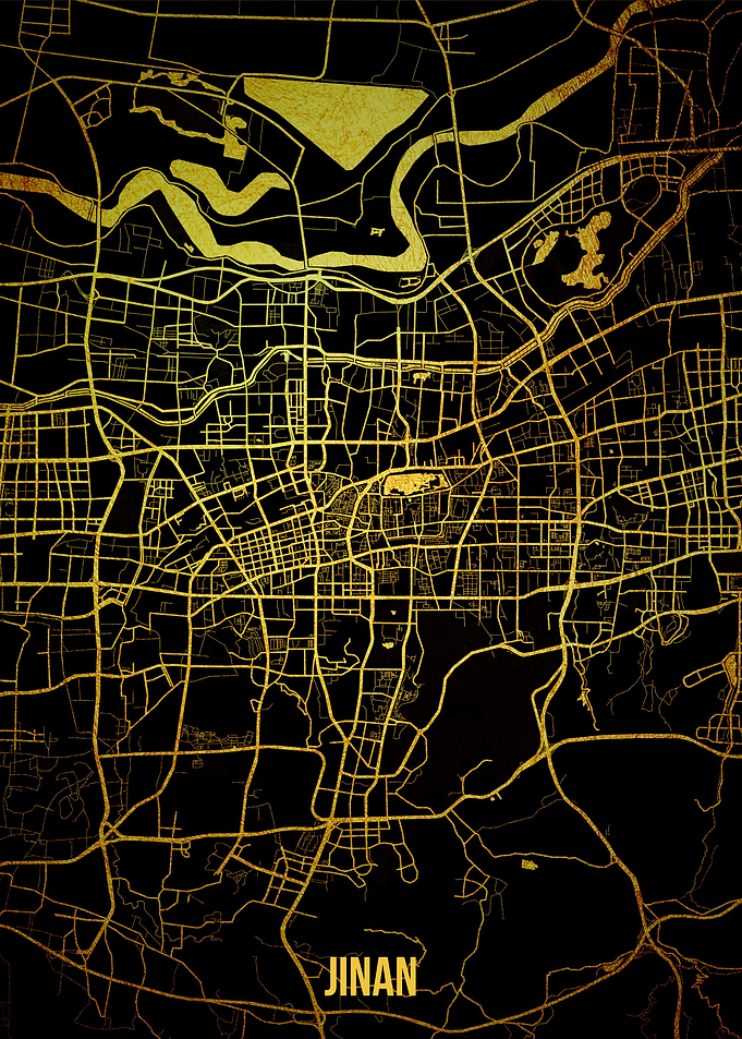 Jinan gold map