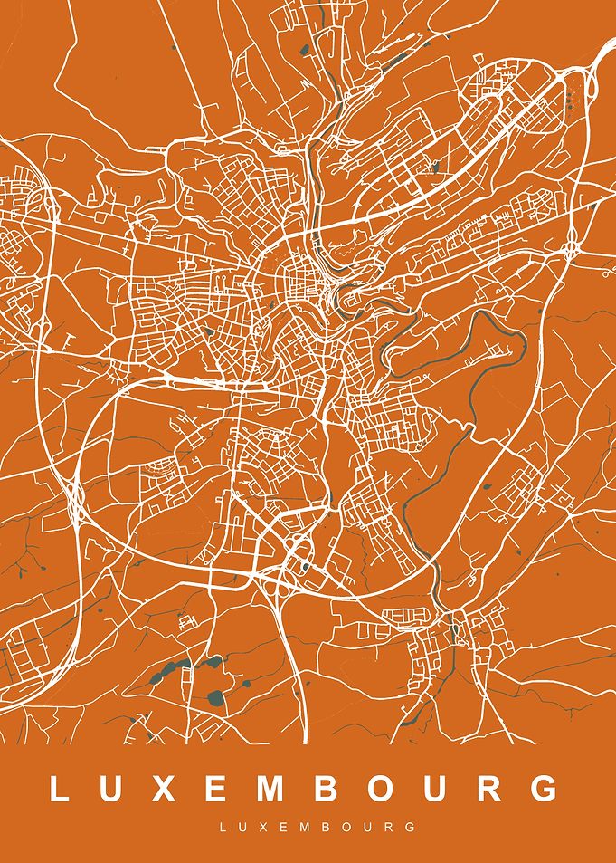 Luxembourg City Map